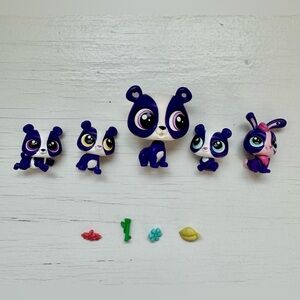 Littlest Pet Shop LPS Surprise Families Pet B1958 Ling Pandas Bartleby Roy Bunny